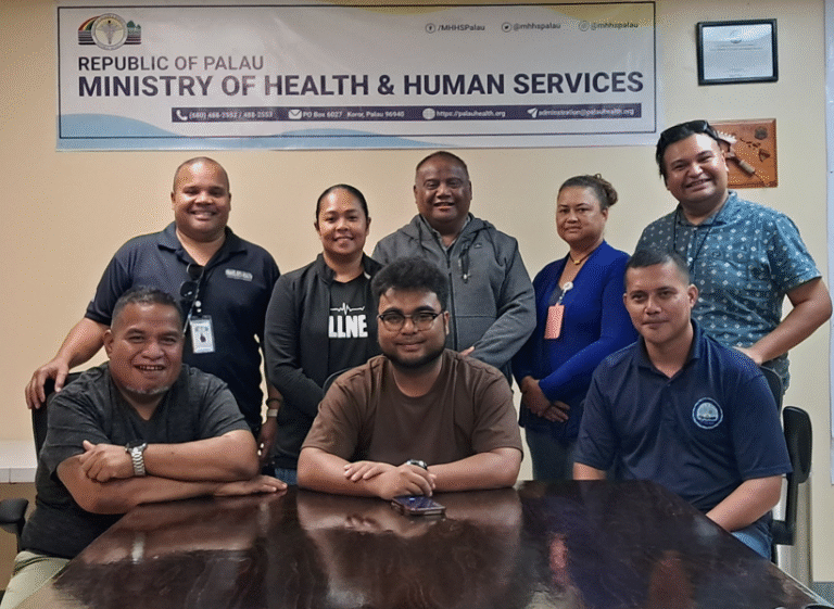 FSM HEALTH ICT TEAM CONDUCTS SUCCESSFUL REVERSE SITE VISIT TO PALAU MINISTRY OF HEALTH AND HUMAN SERVICES